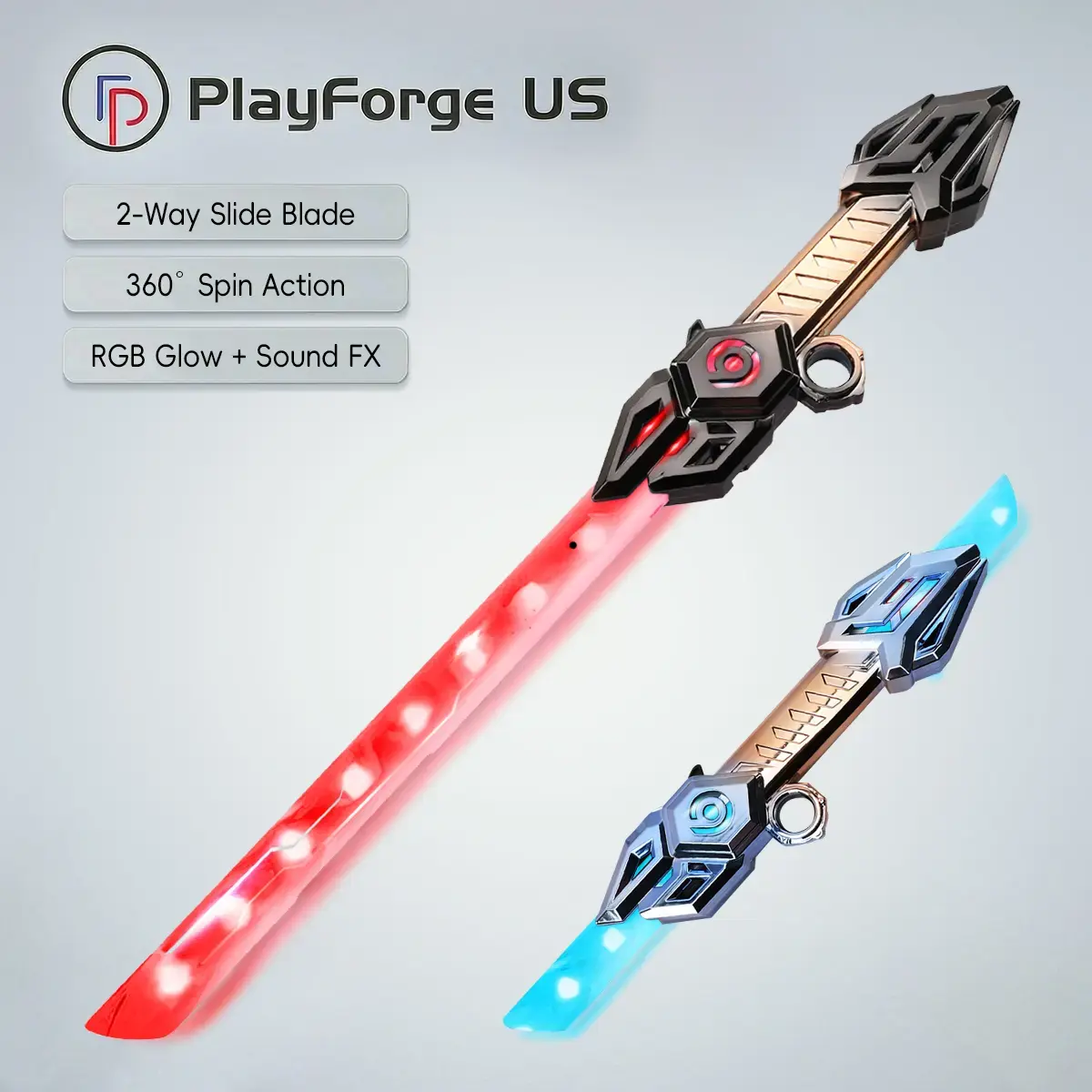 Portable Rechargeable Lightsaber Usb Rechargeable Lightsaber, Light-up sword toy with RGB glow, sound effects, slide blade action, and 3 color options. Fun for role play and a cool gift for kids retractable lightsaber laser sword toy sword