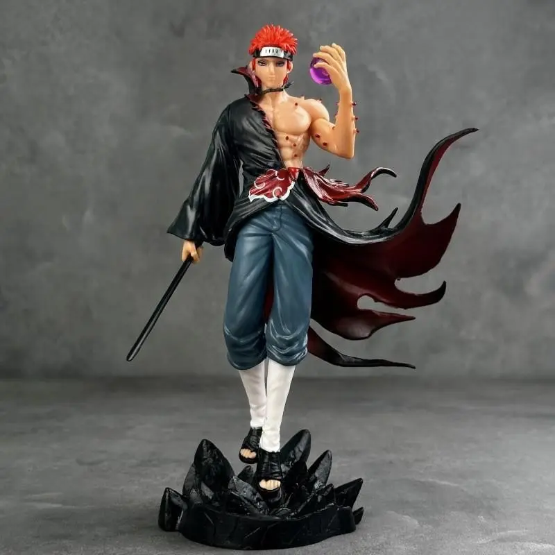 Naruto Akatsuki Sasori Figure, 23cm Anime Collectible Model, Sphere Scroll Effect, Desktop Decor Gift, High-Quality Design