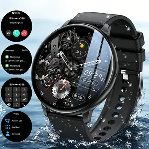 1.53" Smartwatch for iPhone & Android, Bluetooth-compatible Calling, Voice Assistant, Multi-Sport Tracker, Timer, Unisex Design, Smart Watch Features
