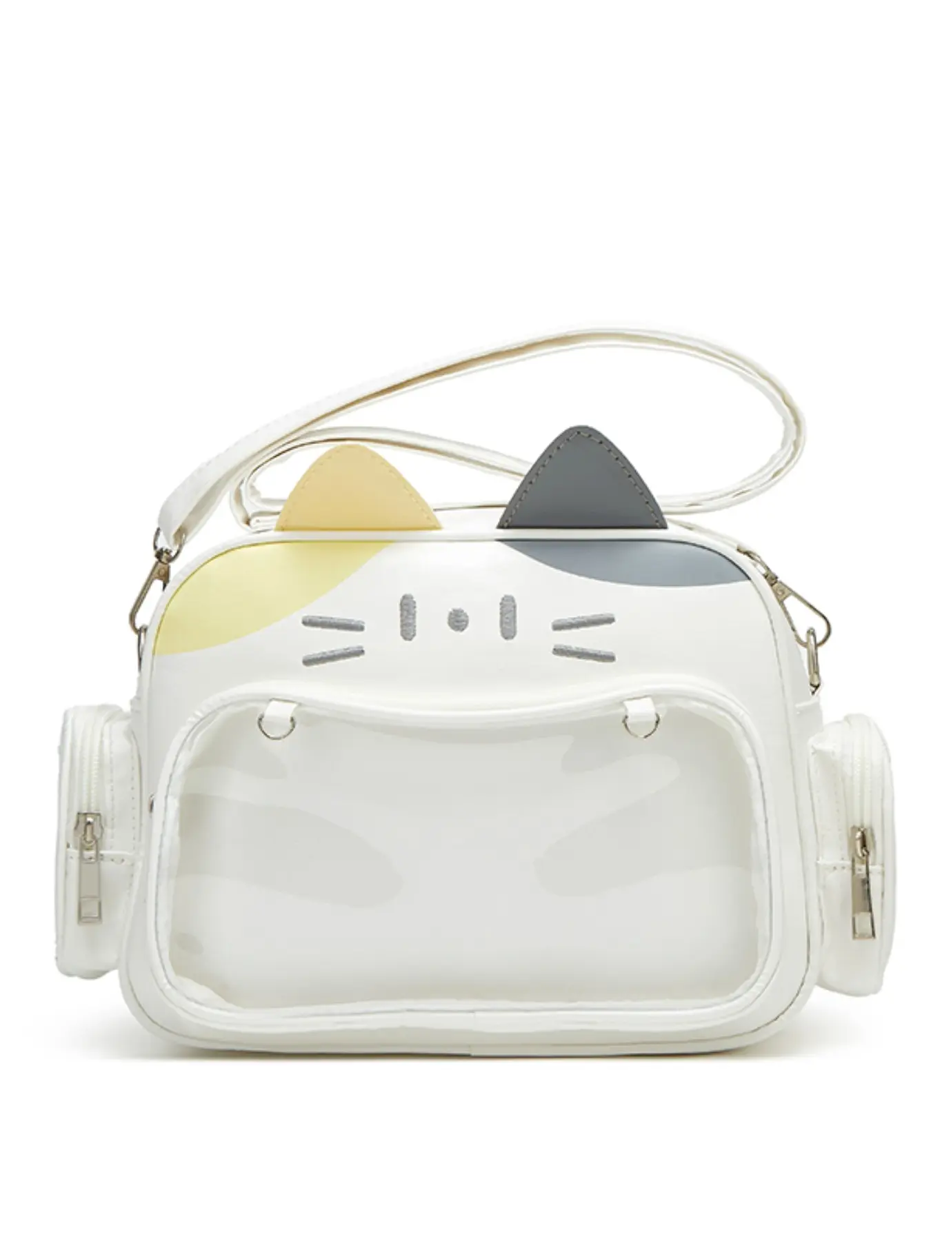 New minimalist and trendy cat pain bag, portable and single shoulder, with a large capacity backpack suitable for daily shopping and travel
