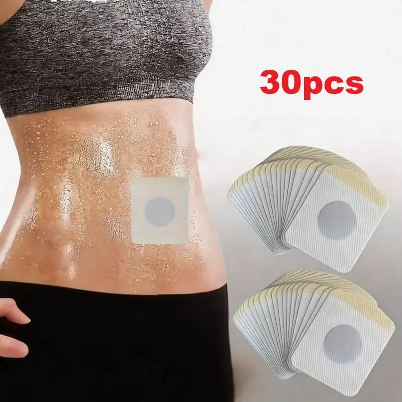 Health Support Patches, 30 Patches Per Pack, Natural Ingredients, Easy Application, Ideal for Daily Use and Fitness