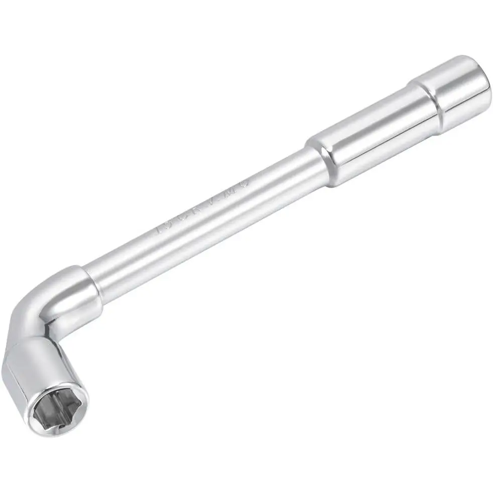 15mm Metric L Shaped Angled Hex Socket Wrench Chrome Plated, Cr-V
