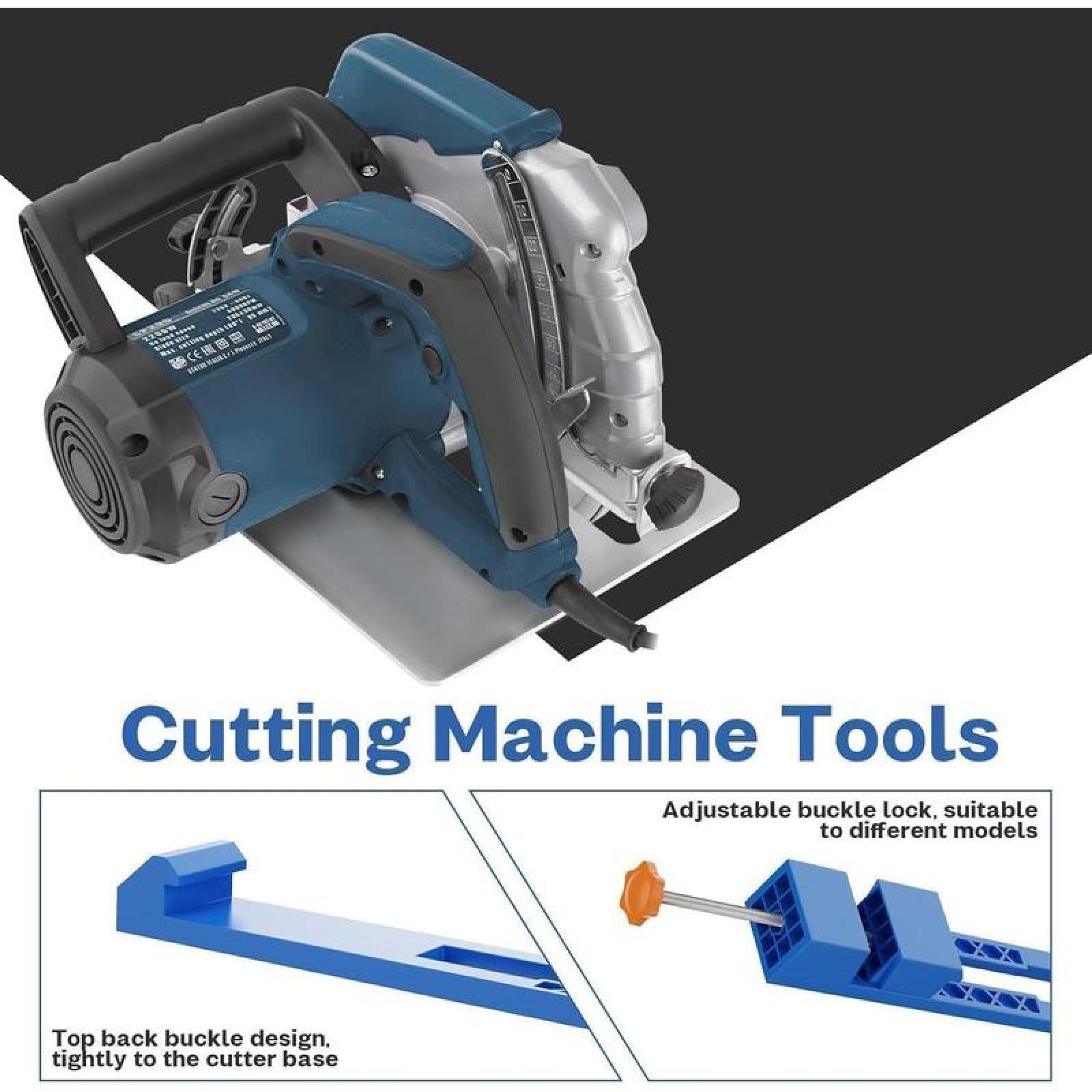 Circular Saw Guide Precision Wood Cutting Guide,Adjustable Cutting Machine Base Guide,Electric Circular Saw Milling Positioning Clamp,Woodworking Tools Accessories for Precision Cutting and Task.