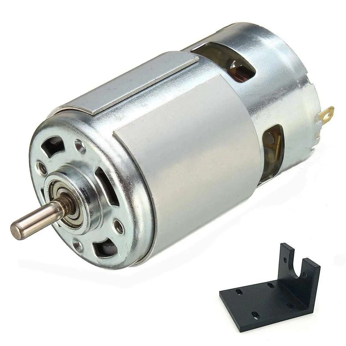 775 Motor 12V-36V 24V 3500-9000 RPM 775 Motor Ball Bearing High Torque High Power Low Noise DC Motor for Power Tools