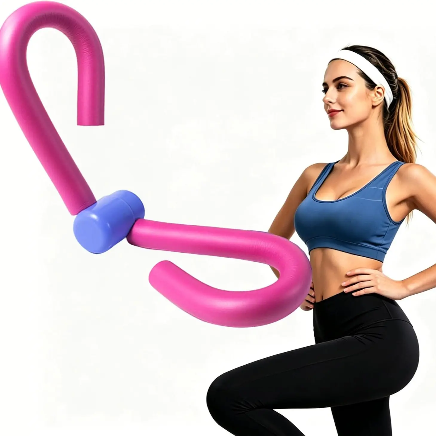Leg Trainer for Students, Pelvic Floor Exercise Device, Inner Thigh and Calf Workout Tool, Essential Fitness Equipment for Daily Use, Gym