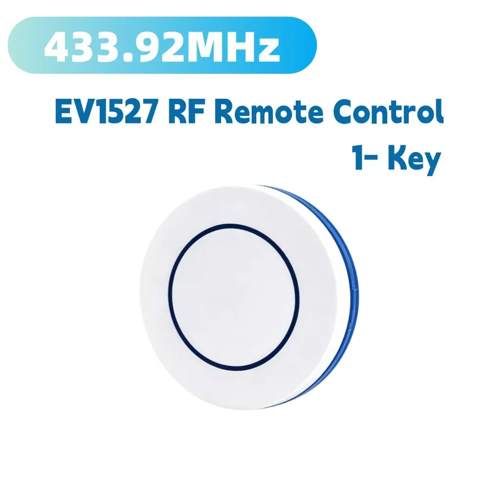 RF 433mhz Garage Door Remote Control, Wireless RF Transmitter, Suitable for Electric Doors, LED Lights, Home Devices, Hfy-Kg20 Model