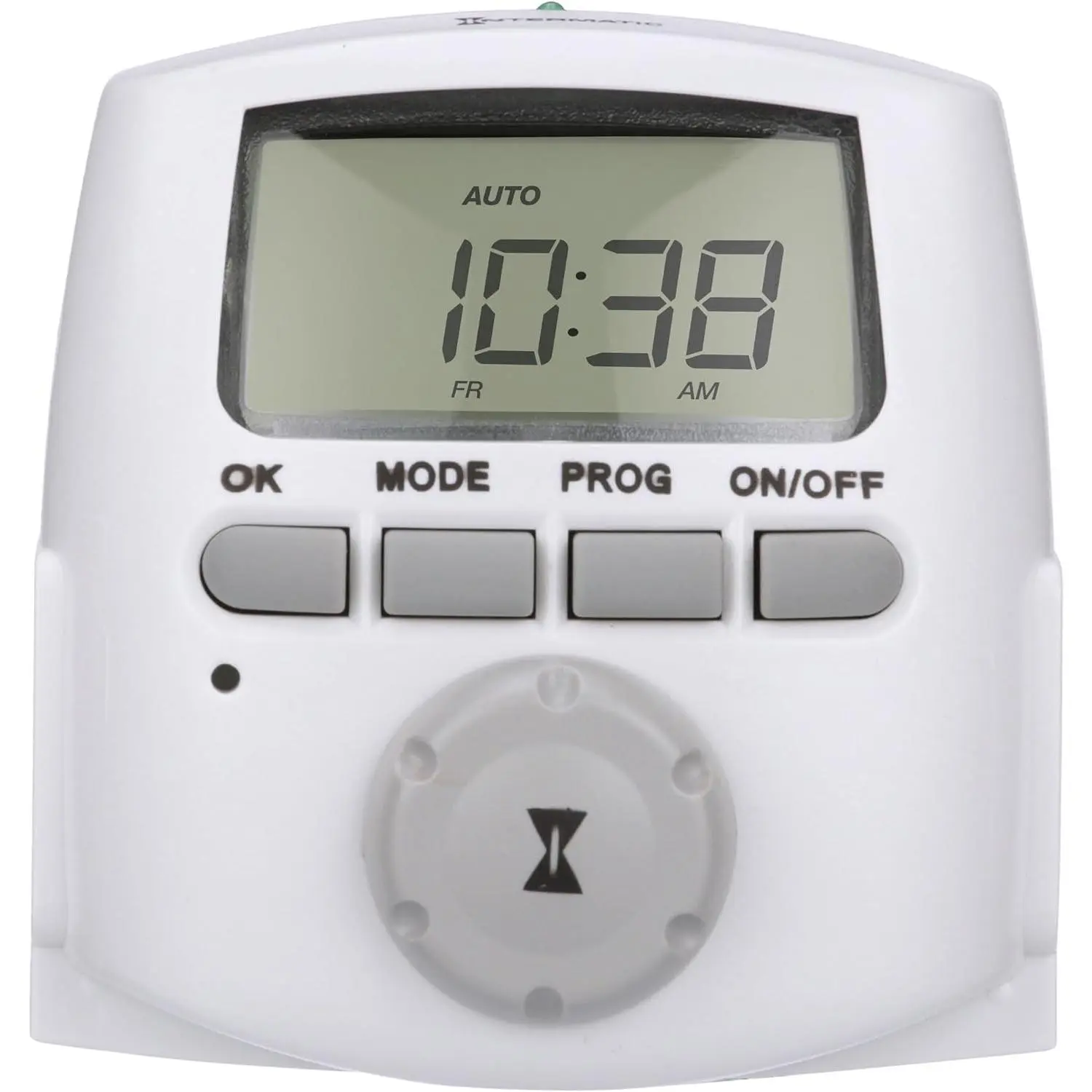 DT620 Heavy Duty Indoor Digital Plug-in Timer - Digital Display, Programmable 7-Day Programming, Double Control, Synthetic Build - for Lighting, Fans, Indoor Use