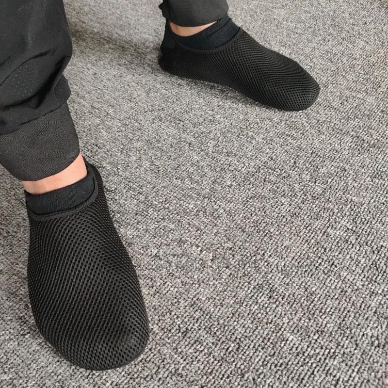 Mesler Summer Mesh Breathable Slip-On Driving Shoes for Men and Women, Non-Slip Soft Sole Driver's Special Thin Sole Exam Shoes