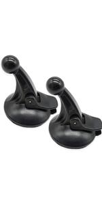 2-Pack Lock-Tight GPS Windshield Mount Industrial Suction Cup Holder for Garmin Nuvi | Vibration-Free Navigation Bracket