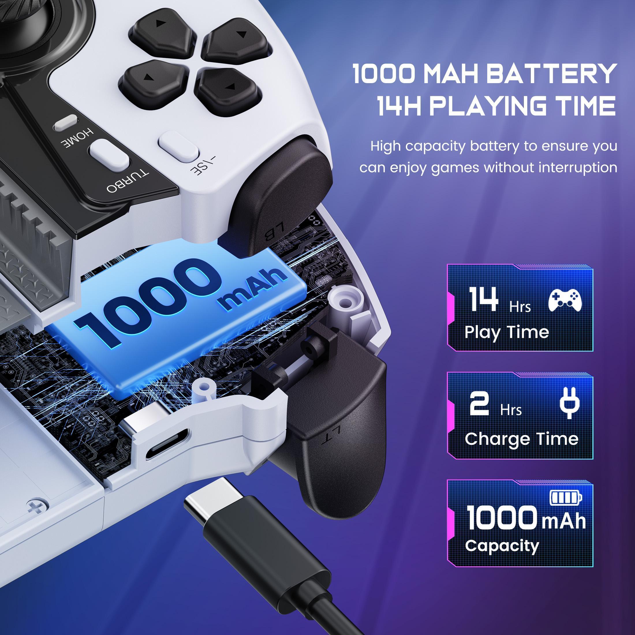 ESYWEN Mobile Game Controller for Android & iPhone&Switch1/2, Turn Your Phone into a Gaming Console - Play Xbox, Steam Link, GeForce Now & More