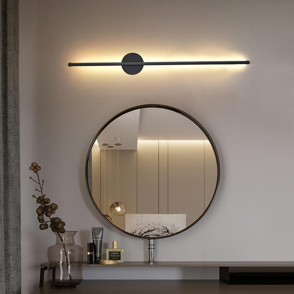 Battery-Powered Wall Lamp with Remote Control, LED Wireless Wall Light for Bedroom and Hallway, Adjustable Brightness, Low Voltage, Modern Mood Lighting, Home Decor Lighting, Adjustable Lights, Decorative Wall Light