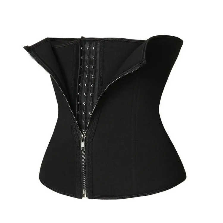 Plus Size Women Waist Trainer Belt Neoprene Waist Cincher Trimmer with Zipper and Hook and Loop Adjustable Sweat Belly Band for Yoga Workout Fitness Weight Loss Abdominal Control Body Shaping Shapewear Womenswear