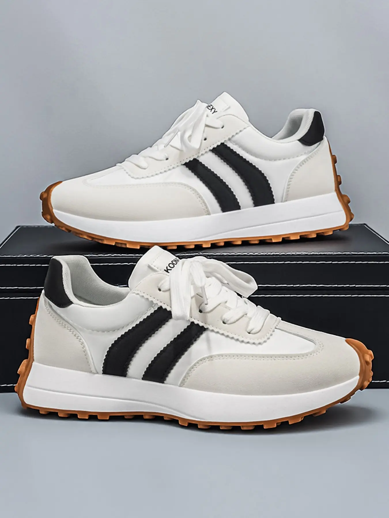 Men's Casual Sports Shoes, Colorblock Sneakers, New Low Top Design, Trendy Agony Style, Bestseller Large Size Men's Footwear, Comfortable and Stylish Walking Shoes