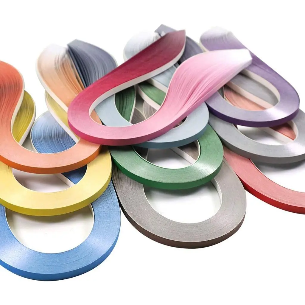 Paper Quilling Gradient Series Set 10 Colors QP388, 10 Individual Packs, Width: 3mm