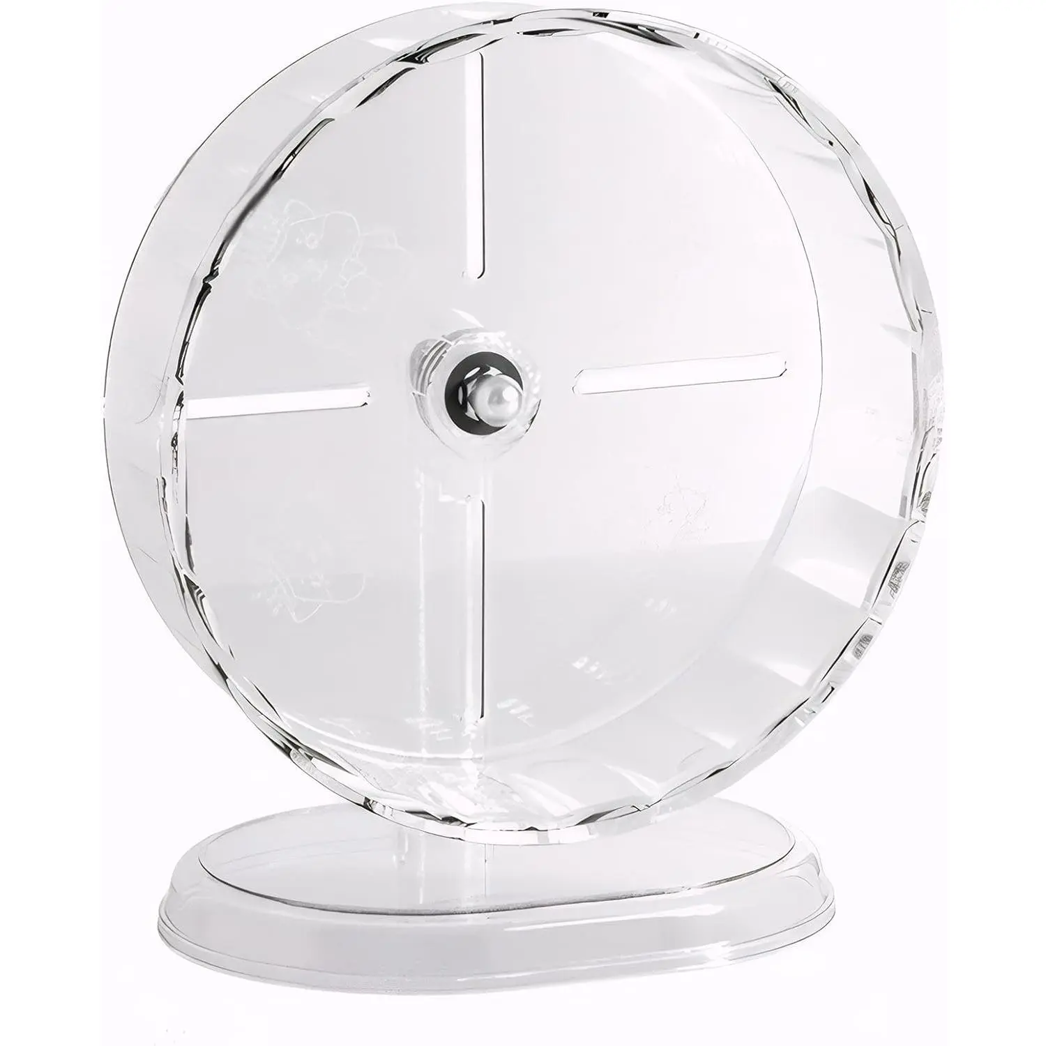 9.5 Inch Syrian Hamster Running Wheel, Anti-Skid & Height Adjustable, Easy to Clean