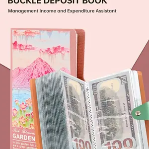 1/2 PCS Envelope Money Saving Challenge Book, Savings Challenge Planner, Budget Book and Cash Envelopes, Couple Challenge Activity Planning, BUD Case, Cash Envelopes, Budget Planning for Office and Home.