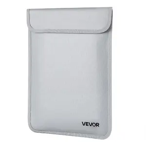 【DealsForYouDays】VEVOR Fireproof Document Bag, 2192 Heat Insulated Fireproof Waterproof Bag with Smooth Zipper, Portable File Storage Organizer Home Office Travel Use, for Passports, Important Documents, Files