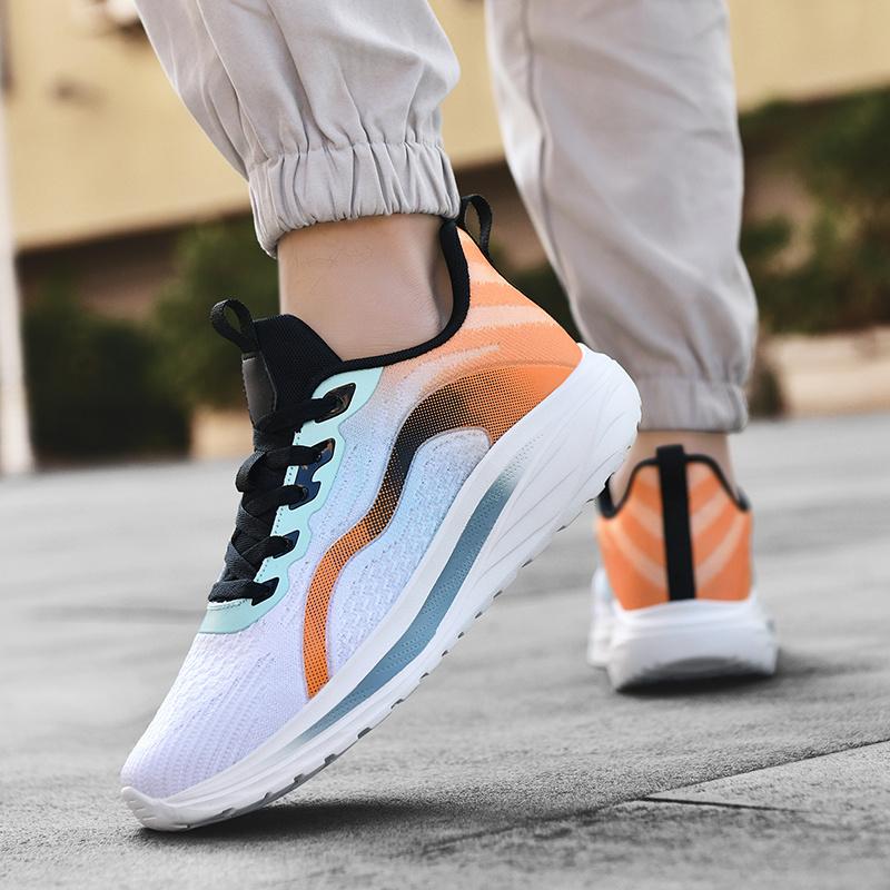 (New)Men's Extra Large Sports Casual Shoes, Breathable Running Shoes with Thick Sole, New Four-Season Shock Absorption Outdoor Breathable Casual Sneakers, Fashionable Men's  Shoes(Gift)11