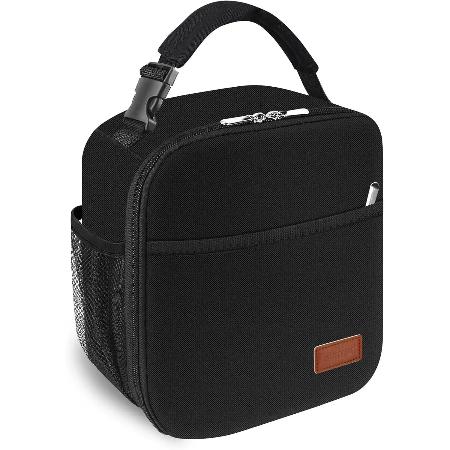Lunch Box for Men Women Adults, Small Lunchbox for Work Picnic -  Lunch bag Portable Lunch tote, Black