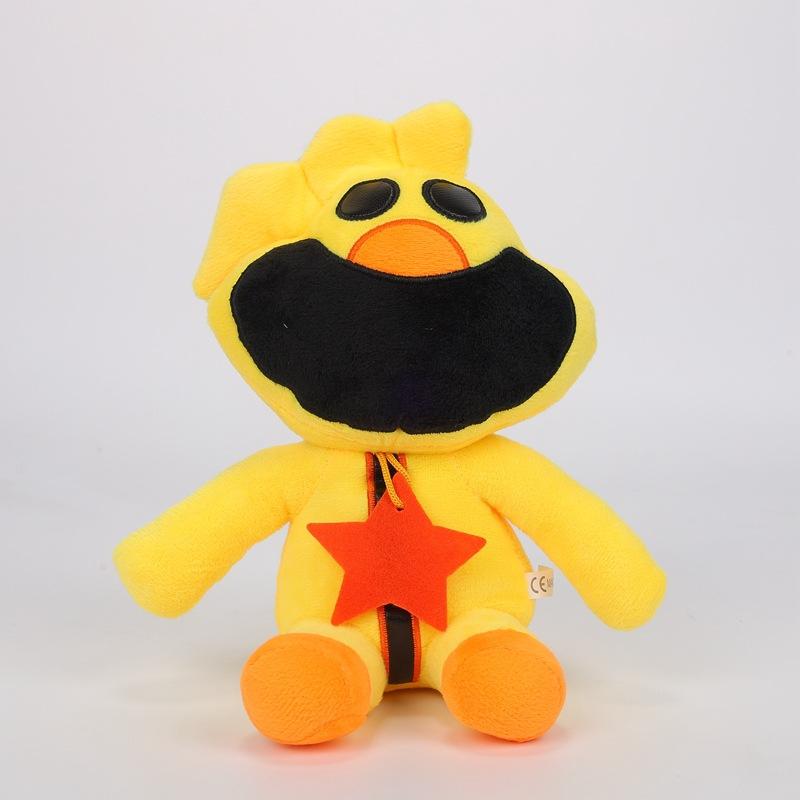 Smilingcritters Terrifying Smiling Animal Simplified Purple Cat Plush Toy