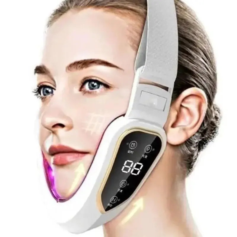 USB Charging Facial Beauty Device, Facial Beauty Machine, V Face Sculptor, Chin Relaxer Massager, Perfect Gift for Women, Holiday Present