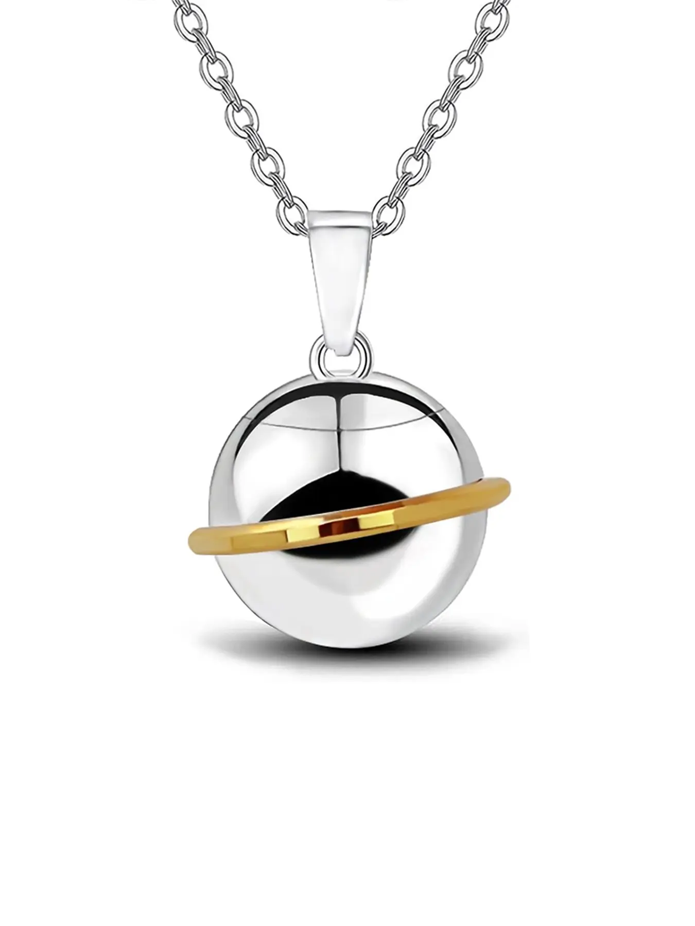 1 Pcs Urn for Ashes Necklace Stainless Steel Planet Pendant,Commemorative Necklace Cremation Jewelry Memorial gifts for lost loved ones