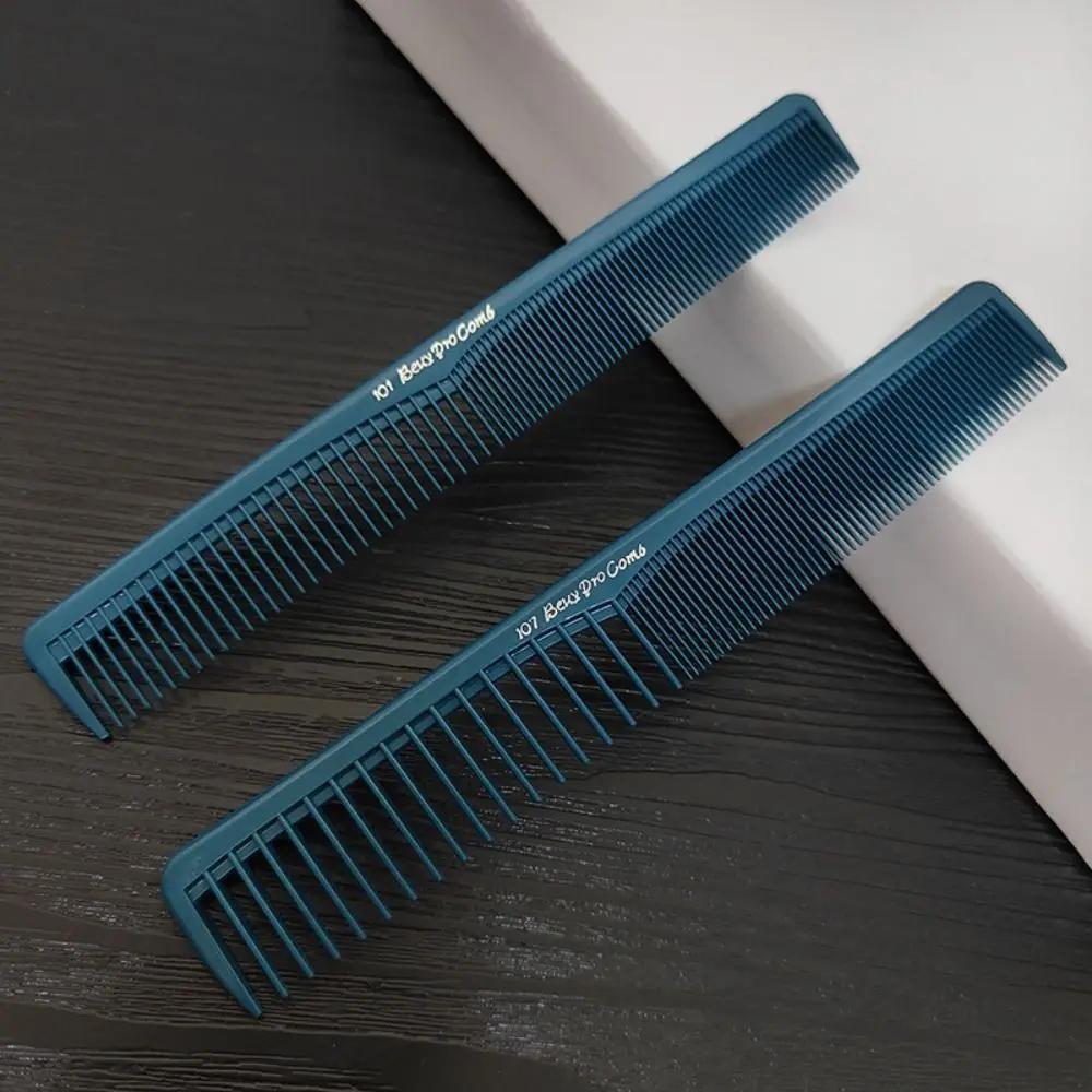 1 Professional Barber Comb |   Wide Tooth, Double-sided Design, Plastic Material, Suitable for Normal Hair Types |   Ideal for Salon and Home Professional Hair Styling