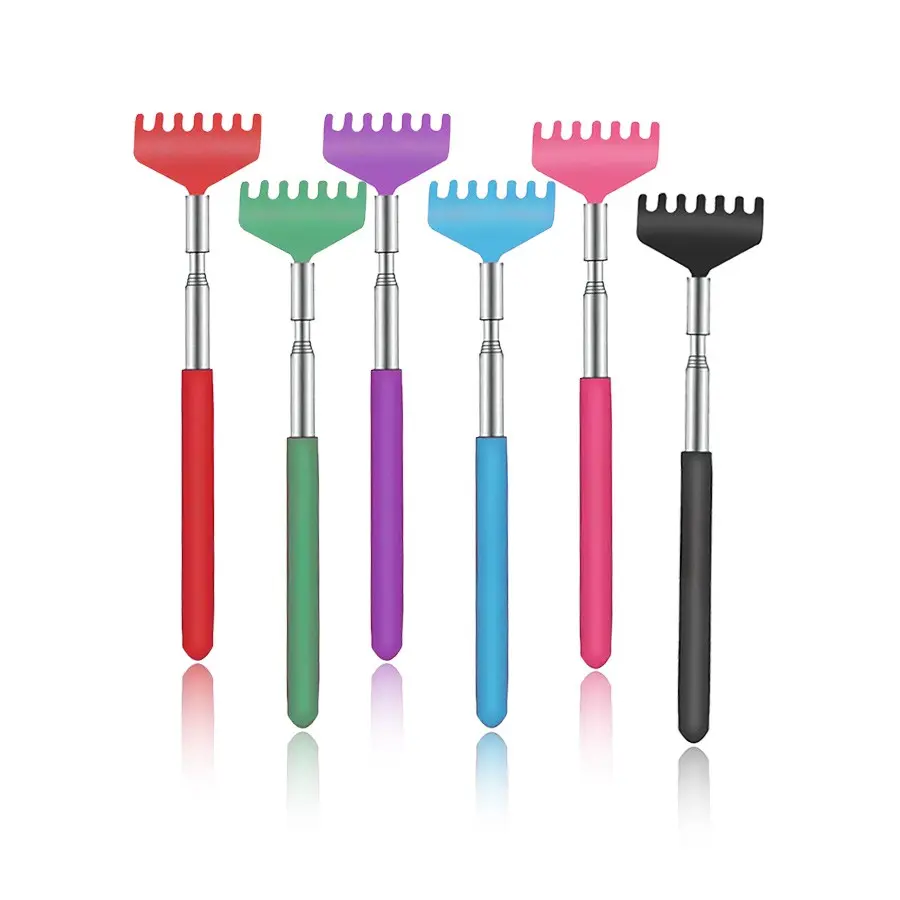 Portable Lightweight Back Scratcher, 1 Piece Retractable Back Massager, Manual Massage Tool for Travel, Body Care Perfect Gift for Friend and Family Backscratcher