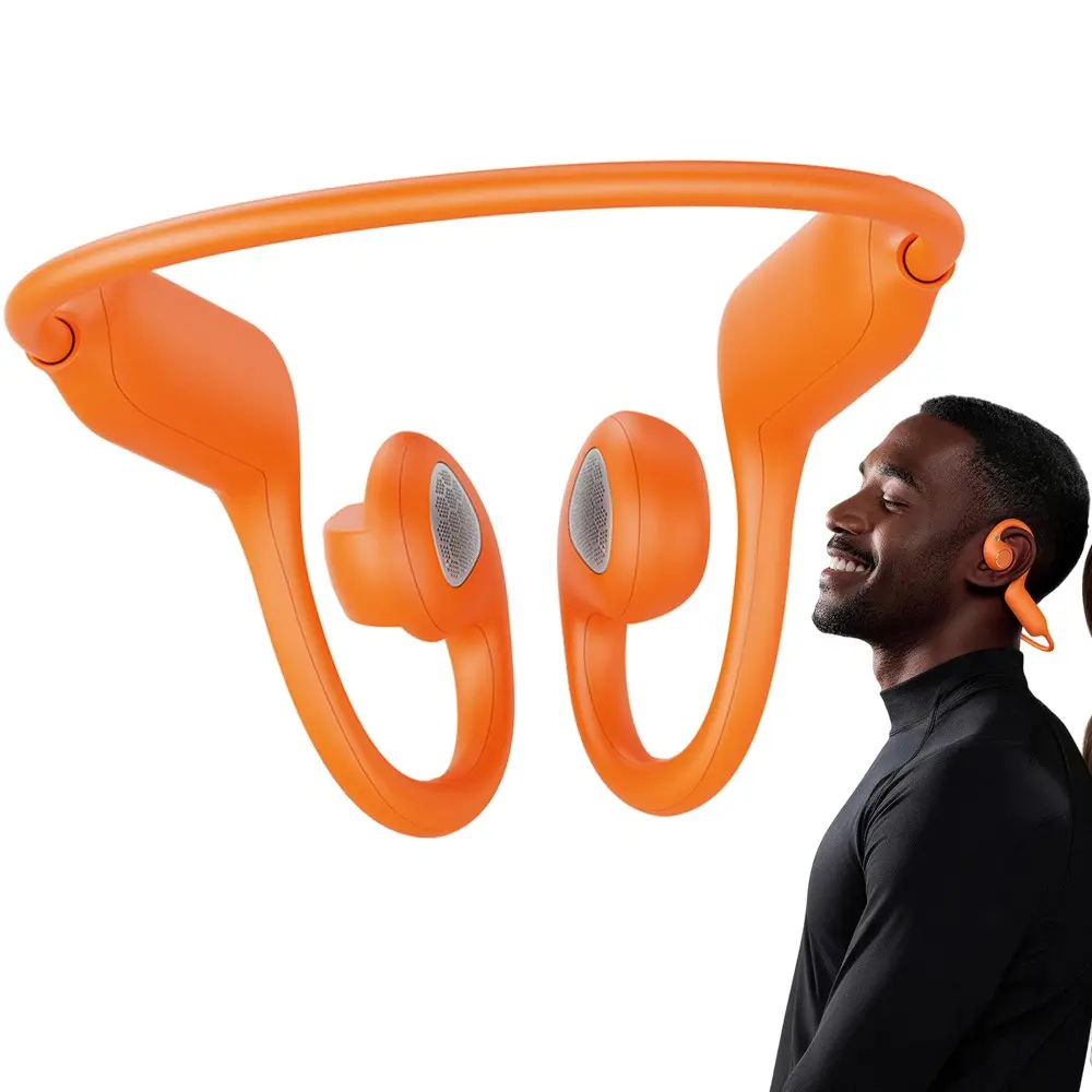 Wireless Bone Conduction Headphones with Camera for Audio Recording,Hands-Free POV Camera, Photo and Video Shooting, AI Real Time Translation ,AI Assistant ,8GB Memory, 10 Hours Music Time , Bluetooth Calling, Bluetooth Sport Earphones with App