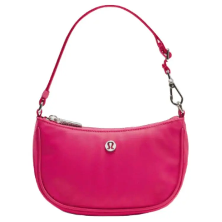 Lululemon City Essentials 1L Crossbody Bag for Women – Minimalist Style in Raspberry Pink
