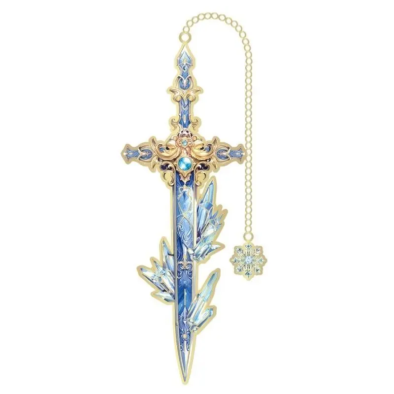 Fantasy Sword Bookmark, Metal Book Mark for Books Diaries Planners, Unique Gift for Reading Lovers, Perfect Accessory for Students