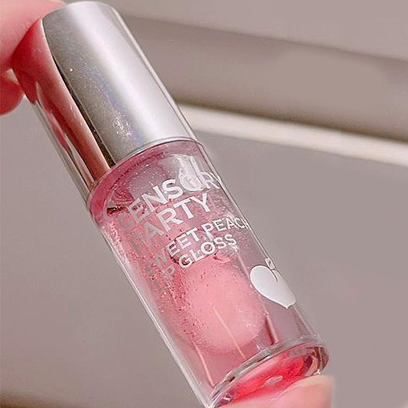 Moisturizing Lip Oil, 2 Counts/set Long Lasting Hydrating Lip Gloss, Glossy Lip Glaze, Portable Lip Plumper for Daily Makeup, Plumping Lip Oil for Girls & Women, Lip Plumper Gloss, Makeup Products Beauty Products