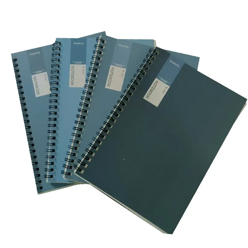 4 Pack A5 Spiral Notebooks, Matte College Style, Random Colors Available, Thick Paper, Ideal for Office & School Use, Perfect Gift Choice, Writing Stationery Supplies, School Study Supplies, College Essentials
