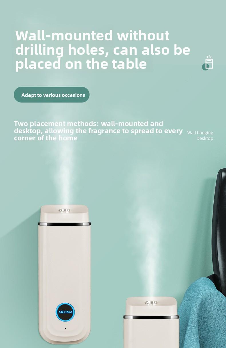 Automatic Aromatherapy Diffuser - Rechargeable Essential Oil Sprayer Suitable for Home, Hotel, Car, and Bathroom, Long-lasting Fragrance Air Freshener# Aromatherapy Diffuser herbal diffuser sterno potpourri bakhoor herbal diffuser sticks diffuser