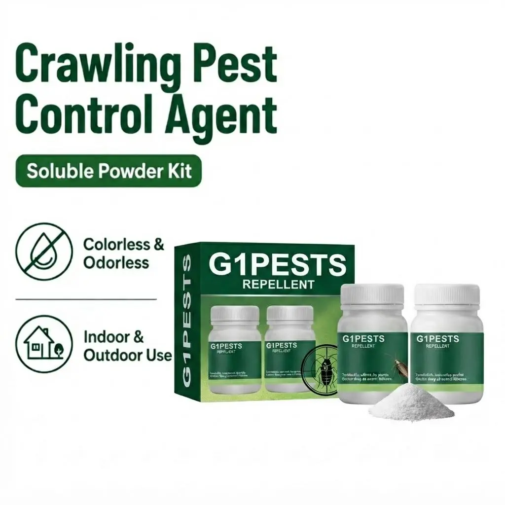 Indoor & Outdoor Pest Control Agent - Repels 40+ Pests (Roaches, Ants, Spiders, Bed Bugs), Pet Safe When Used as Directed, Mixes to 1 Gal