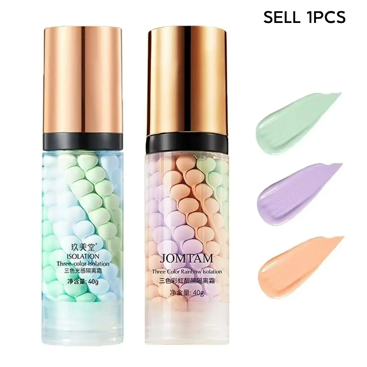 SPF 50+ PA+++ 3-in-1 Hydrating Moisturizer Sunscreen UV Isolation Cream, Color Corrector Face Primer, Pre-Makeup Base for Oil Control, Moisturizing & Pore-Blurring, Luminous Even Skin Tone, Facial Moisturizer Sunscreen, Sun Protectant, Sun Blocking Cream
