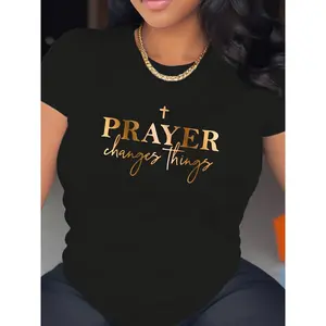 Black Casual T-shirt