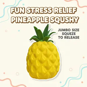 Large flour pineapple pineapple big hand kneading decompression fruit creative toy