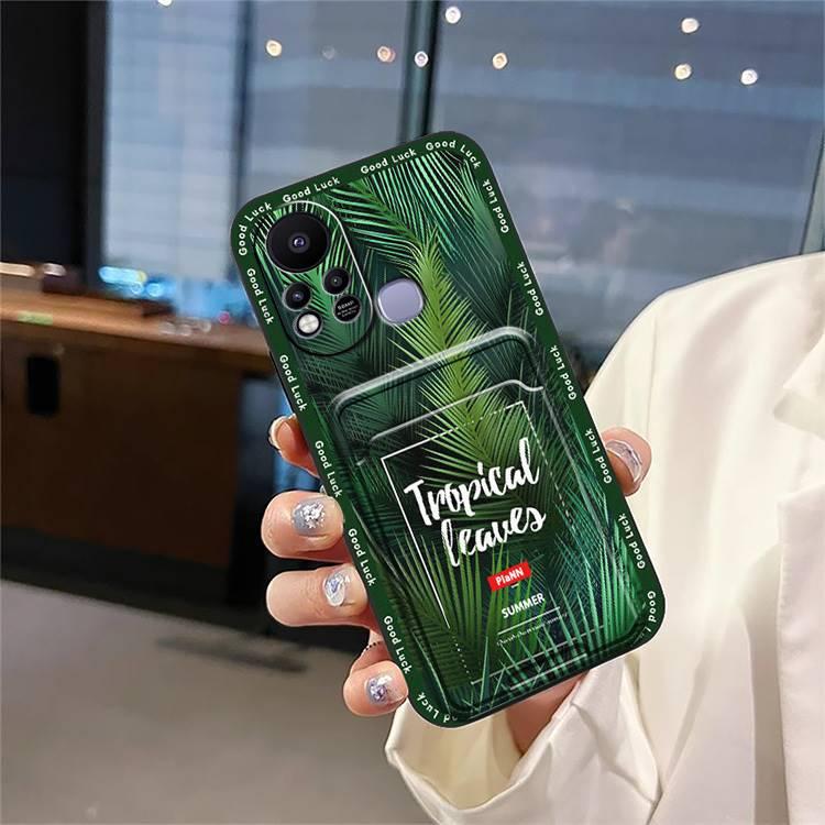 Graffiti Dirt-resistant Phone Case For Infinix Hot11S/X6812 Durable Card sleeve Anti-dust Back Cover Cartoon Waterproof Full wrap Cover Cute Shockproof Fashion Design protective