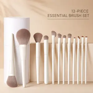 Makeup Brush Set with Eyeshadow Eyeliner and Powder Brushes