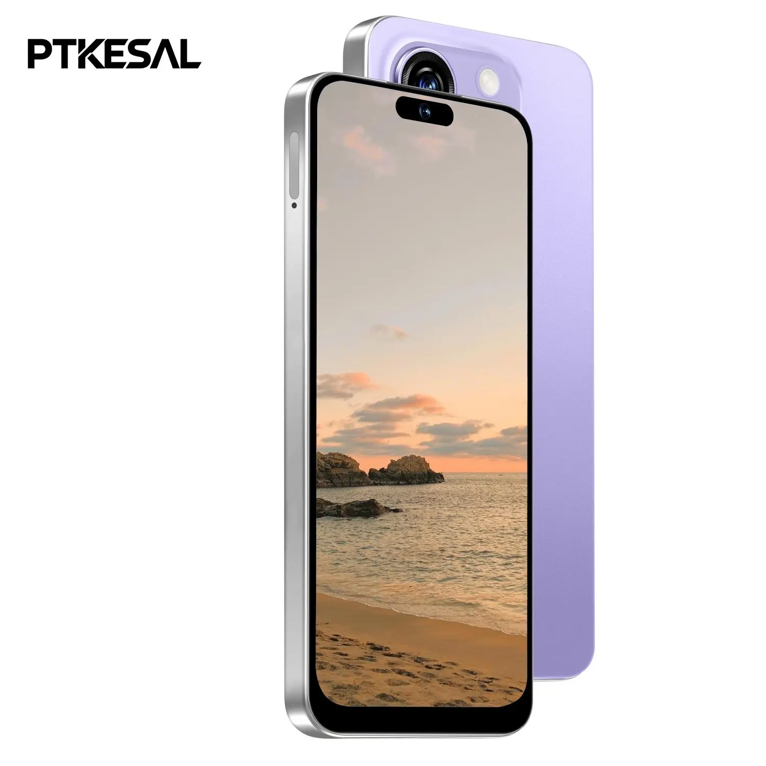 Ptkesal-16 Pro Max 4g Phone, Octa-Core Cpu, 4GB RAM + 64GB Storage, 6.93-Inch Screen, Dual Sim, Fingerprint & Face Unlock, 4100mah Battery
