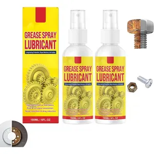 Anti-Rust Lubricant Spray & Rust Remover, Multi-purpose Heavy Rust Remover Spray, Rust Removal Lubricant Spray,Fast-Acting Formula for Vehicles, Tools, Chains (2PCS)