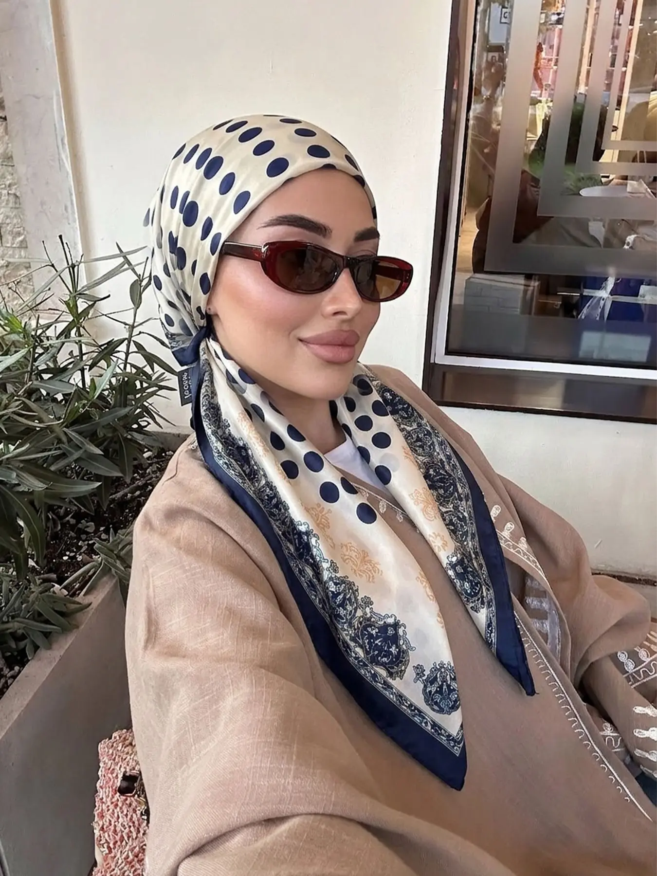 Smooth Satin Versatile Hair Hat, Head & Neck Coverage, Lightweight Breathable Silky Texture, Easy to Wear Hijab, Fashion Headscarf, Summer Daily Commute