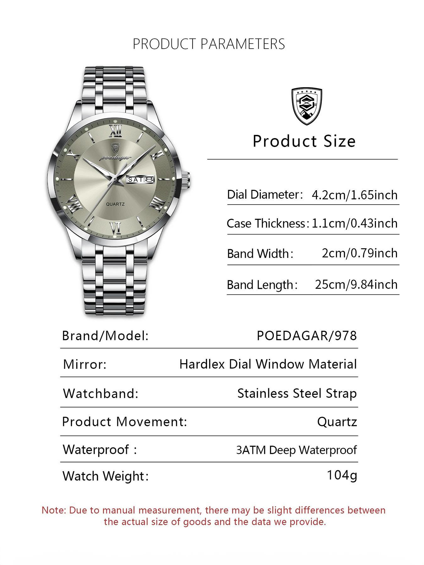 Men's Business Fashion Round Dial Analog Quartz Watch, Fashionable Stylish Watch, Fashion Watch for Party, Daily Clothing Decor, Trendy All-match & Exquisite Watch for Birthday Gift with Box