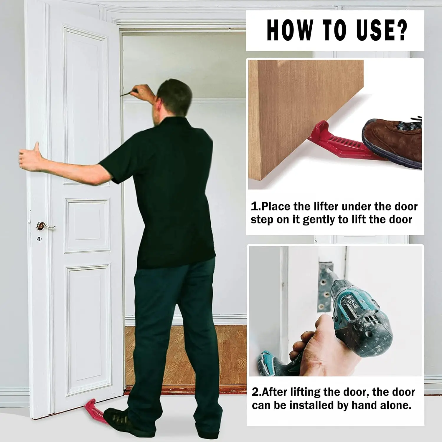 Multi-Purpose Drywall Lifter - Durable Sturdy Alloy Portable Tool ...