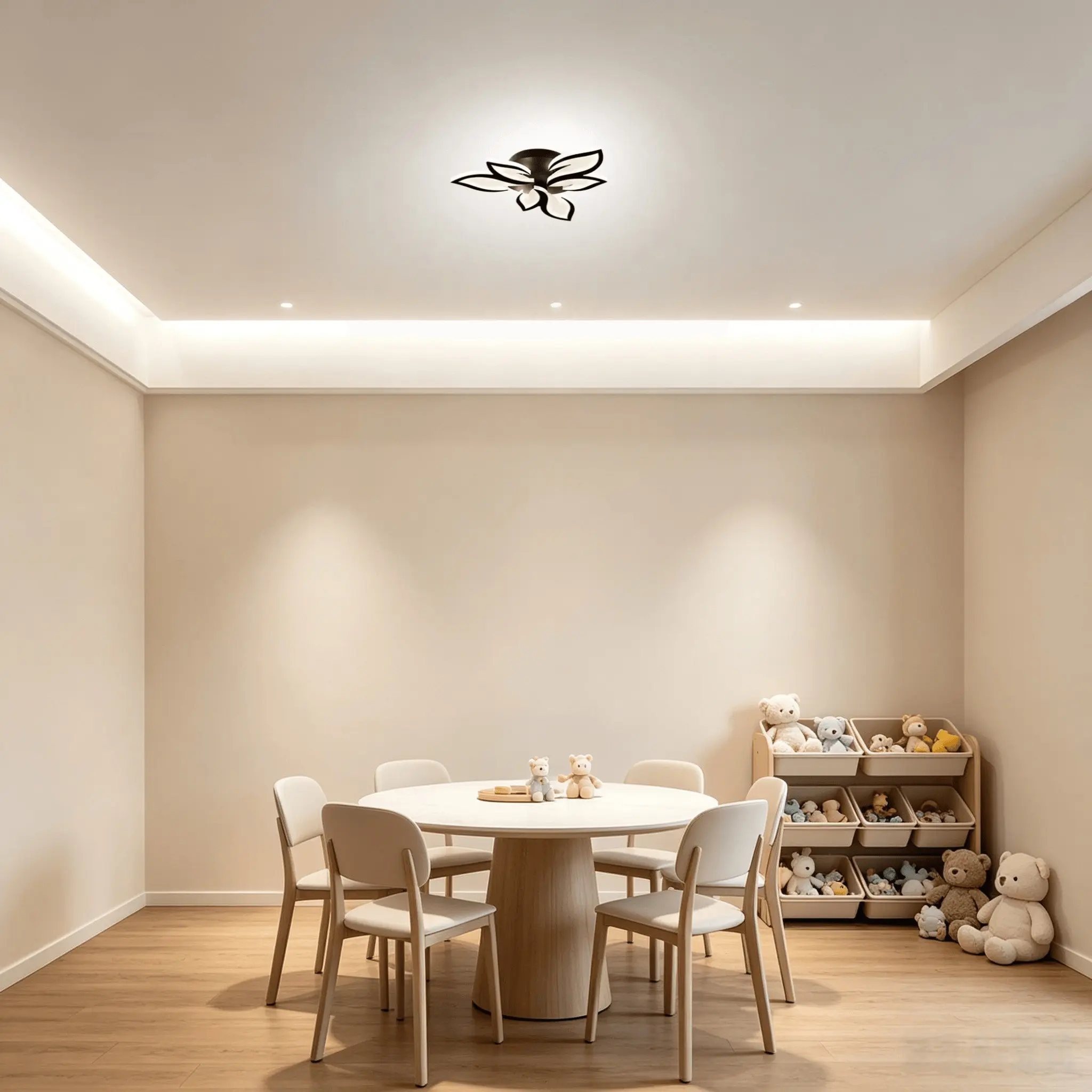 Three-Color Light Ceiling Lamp, Modern Simple LED, Led Ceiling Lights, Cold, Warm, Natural Light, for Restaurant, Kitchen, Cafe, Store, Bedroom, Living Room