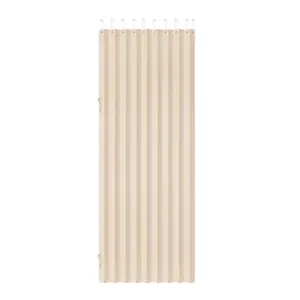 VEVOR Pet-Friendly Accordion Door, 47x78in Beige Blackout Fabric Curtain, Waterproof Compact Folding Magnetic Door with Hanging Hooks, Easy Installation Interior Room Divider for Bedroom, Kitchen