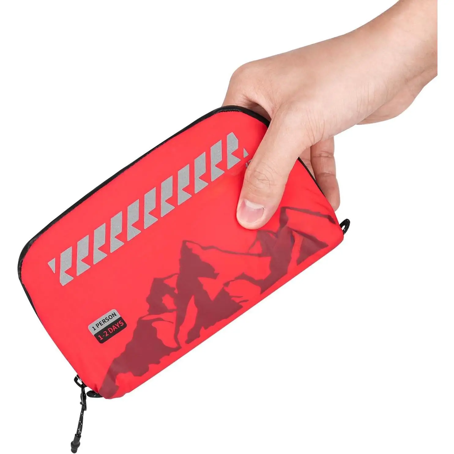 Small First Aid Kit Ultralight Water-Resistent Medical Kit  Hiking, Backpacking, Cycling, Travel, Vehicles