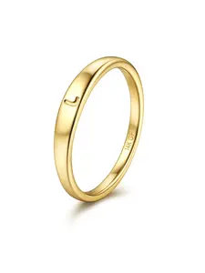 1 Pc Gentle Golden Initial Letter L-O Signet Ring for Women Men Thumb Stacking Jewelry Minimalist Gentle Craft Premium Copper Delicate Single Initial Letter Slim Narrow Band Flexible Stacking with Assorted Knuckle Ring for Casual Outfits Personalized Gift