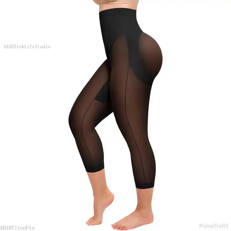 Shapewear for Women Capris Leggings Tummy Control Underwear High Waist Body Shaper Butt Lifting PantiesPulseTrail5AB10TitanFix AA50TrekLifeStudio